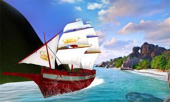 Water Taxi: Pirate Ship Transp الملصق