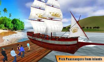 Water Taxi: Pirate Ship Transp تصوير الشاشة 1