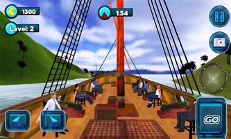 Water Taxi: Pirate Ship Transp تصوير الشاشة 3