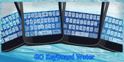 GO Keyboard Water plakat