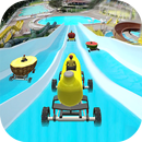 Water Slide Banana Car Stunt Race APK