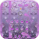 Violet Waterdrop theme APK