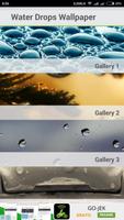 Water Drops Wallpaper 포스터