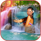 Waterfall Photo Frames-icoon