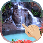 Magic Waterfall Ripple Live Wallpaper ícone