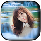 Waterfall Photo Frame icono