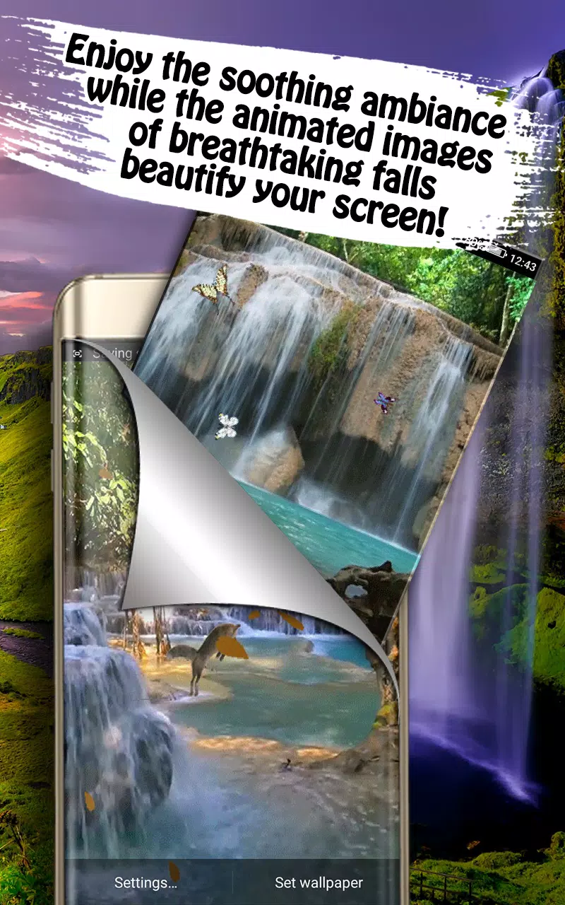Waterfall Live Wallpaper With Sound Effect APK for Android Download
