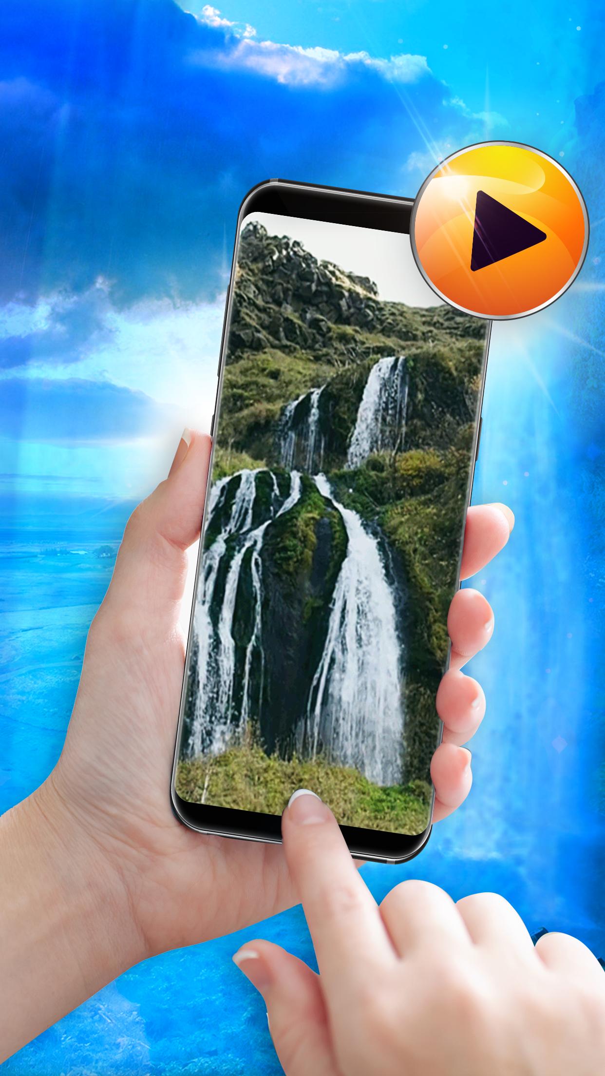 Wallpaper Air Terjun Bergerak Dengan Suara For Android Apk Download