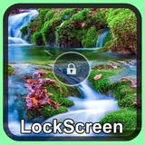 Waterfall Lock Screen أيقونة