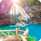 Waterfall Wallpaper أيقونة