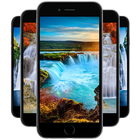 Waterfall Wallpapers أيقونة