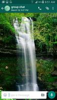 Waterfall Wallpapers for Chat تصوير الشاشة 3