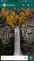Waterfall Wallpapers for Chat Plakat