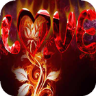Love on Fire a live icon
