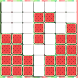 Wassermelone-Spritzen