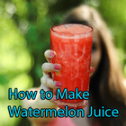 How to Make Watermelon Juice-icoon