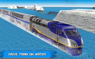 Water Train Surfing Simulator capture d'écran 3