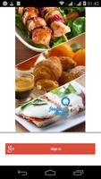 Restaurant Demo app with chat پوسٹر