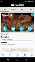 Restaurant Demo app with chat syot layar 1