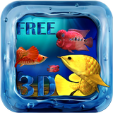Arowana Fish 3D Live Wallpaper icône