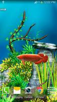 Arowana Fish 3D Live Wallpaper capture d'écran 1