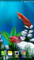 Arowana Fish 3D Live Wallpaper capture d'écran 2