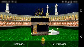 Makkah Kaaba 3D Live WallPaper Affiche