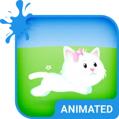 Kitty Keyboard & Wallpaper