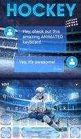 Hockey Animated Keyboard ảnh chụp màn hình 2