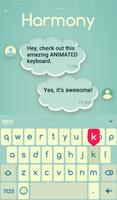 Harmony Keyboard & Wallpaper ảnh chụp màn hình 2
