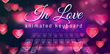 In Love Keyboard & Wallpaper