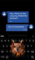 Owl Animated Keyboard + Live W ảnh chụp màn hình 1