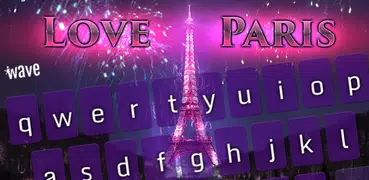 Love Paris Animated Keyboard +