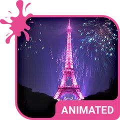 Love Paris Animated Keyboard +