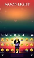 Moonlight Keyboard & Wallpaper ảnh chụp màn hình 3
