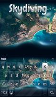 Skydiving Keyboard & Wallpaper ảnh chụp màn hình 1