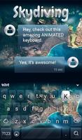 Skydiving Keyboard & Wallpaper ảnh chụp màn hình 2