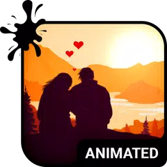 download Sunset Love Wallpaper XAPK