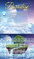 Paradise Keyboard & Wallpaper ảnh chụp màn hình 2