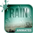 Rain Drops Animated Keyboard +-icoon