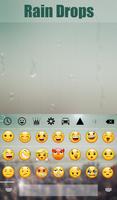 برنامه‌نما Rain Drops Animated Keyboard + عکس از صفحه