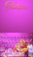 Tulips Keyboard & Wallpaper ảnh chụp màn hình 1