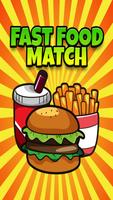 Fast Food Match-3 Puzzle Game Affiche