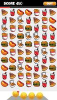 Fast Food Match-3 Puzzle Game capture d'écran 2