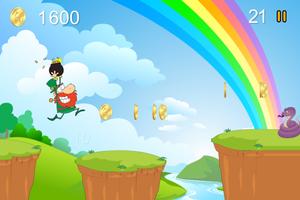 Crazy Leprechaun Run скриншот 1