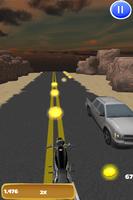 3D Motorcycle Highway Racing capture d'écran 1