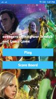 Avengers Infinity War Scratch and Guess Game পোস্টার