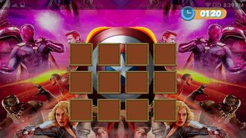 Avengers Infinity War Puzzle Game capture d'écran 1