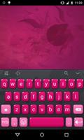 Emoji Keyboard+ Red Love Theme Affiche