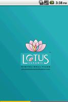 Lotus Ceramic Tiles poster